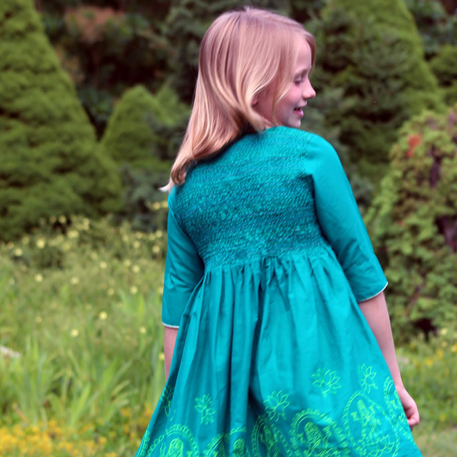 Sky Whimsy Anarkali - Image 2