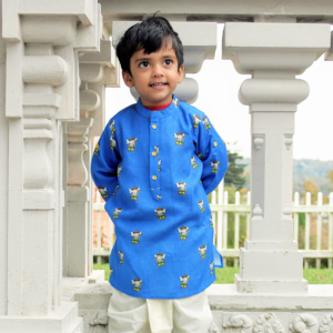Sapphire Charm Kurta